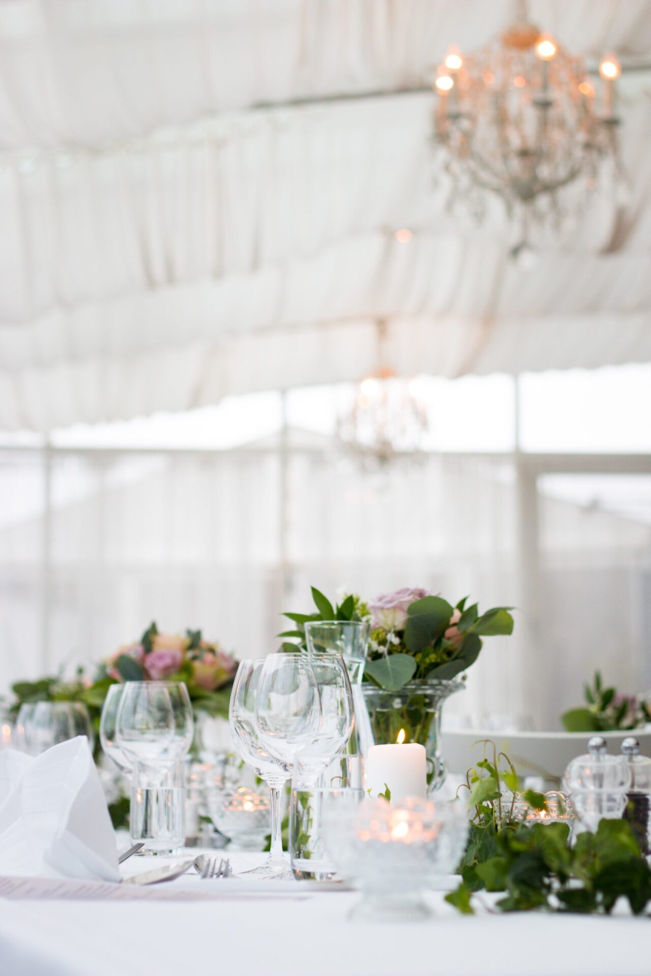 Décoration d'une Table de mariage
